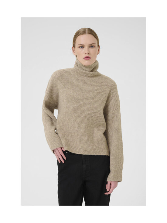Gestuz - AlphaGZ Rollneck -neule - 190 WARM SAND MELANGE | Stockmann - photo 6
