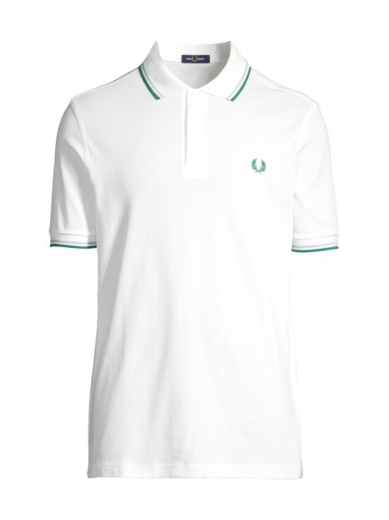 Fred Perry - Twin Tipped Slim Fit polo krekls - Z52 SWHIT/TRBL/SPRGR - photo 1 Fred Perry - Twin Tipped Slim Fit polo krekls - Z52 SWHIT/TRBL/SPRGR | Stockmann - photo 1
