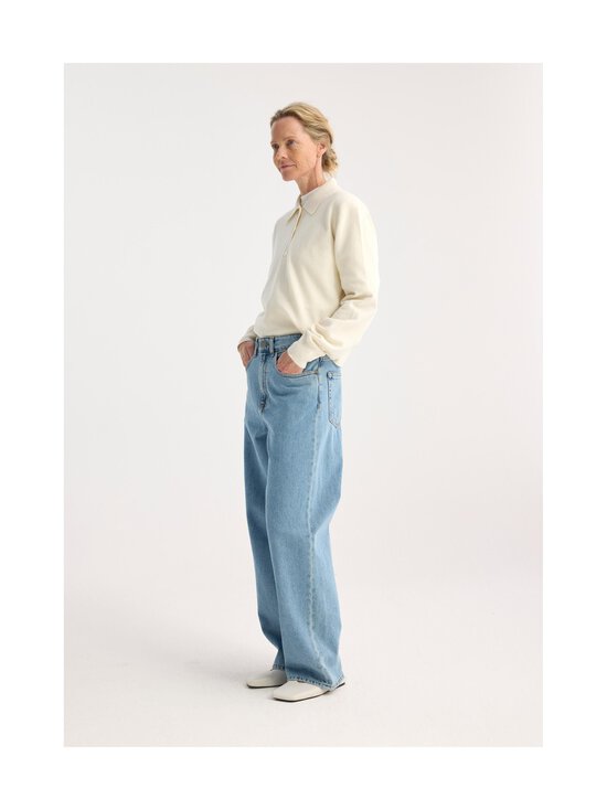 Róhe - Low Waist Wide džinsi - DENIM BLUE 462_313 - photo 4 Róhe - Low Waist Wide džinsi - DENIM BLUE 462_313 | Stockmann - photo 4