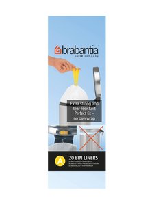 Brabantia - Prügikott 3 l, 20 tk - VALKOINEN Brabantia - Prügikott 3 l, 20 tk - VALKOINEN | Stockmann