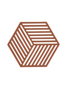 ZONE - Trivet Hexagon katlu paliktnis 16 cm - TERRACOTTA | Stockmann
