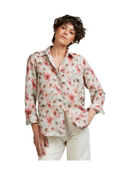 Stenströms - Siri-paitapusero - 751 LIGHT ORANGE PATTERN | Stockmann - photo 1