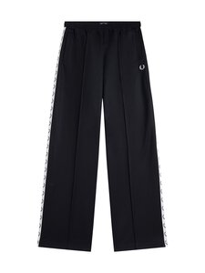 Fred Perry - Wide Leg Taped Track -housut - 102 BLACK | Stockmann