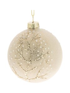 Weiste - Oksapallo-joulukuusenkoriste - CREAM | Stockmann