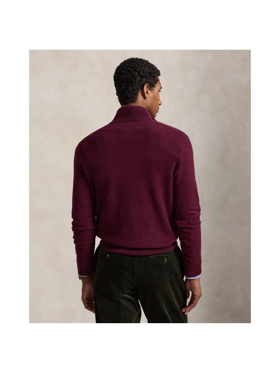 Polo Ralph Lauren - Half Zip Logo -neulepaita - 008 AGED WINE HEATHER | Stockmann - photo 3
