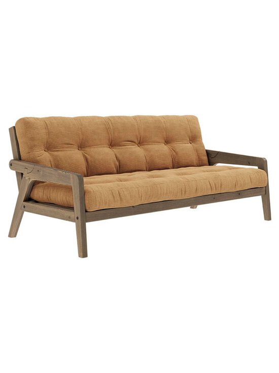Karup - Grab-futonsohva Corduroy-kangas fudge brown/ruskea L 200 cm - BROWN | Stockmann - photo 1