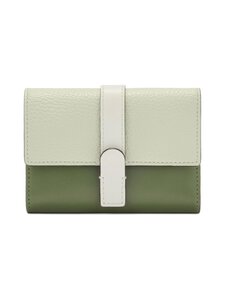 Furla - Grazia Compact -nahkalompakko - 4055S LIGHT SALVIA+OLIVA+PANNA | Stockmann