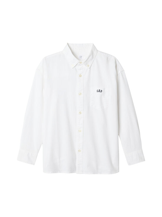 GAP - Logo Oxford Oversized Fit krekls ar apkakli - BOYS OPTIC WHITE | Stockmann - photo 1