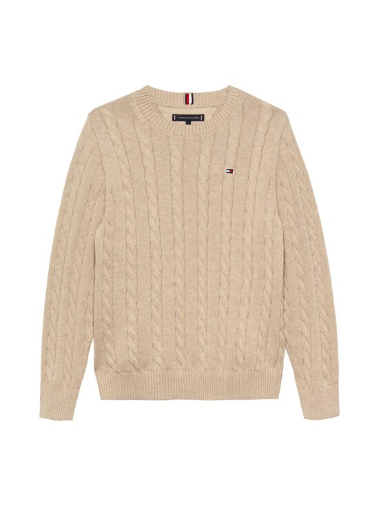 Tommy Hilfiger - Pīnīšu adījuma džemperis - GUQ MALTED MILK HEATHER - photo 1 Tommy Hilfiger - Pīnīšu adījuma džemperis - GUQ MALTED MILK HEATHER | Stockmann - photo 1