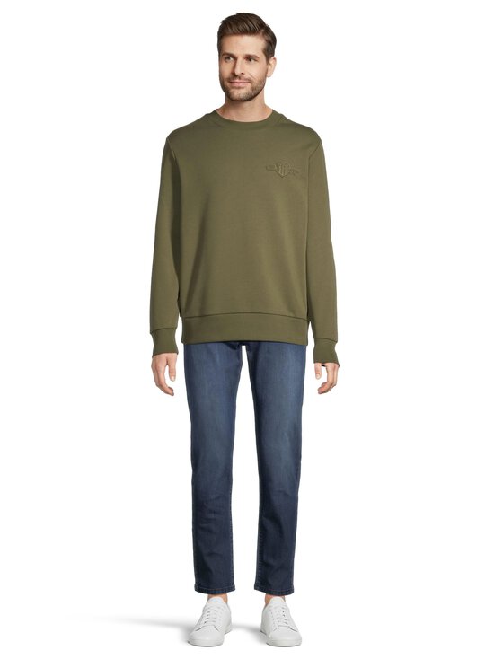 GANT - Pusa Regular Fit Tonal Shield - 303 MOSS GREEN - photo 2 GANT - Pusa Regular Fit Tonal Shield - 303 MOSS GREEN | Stockmann - photo 2