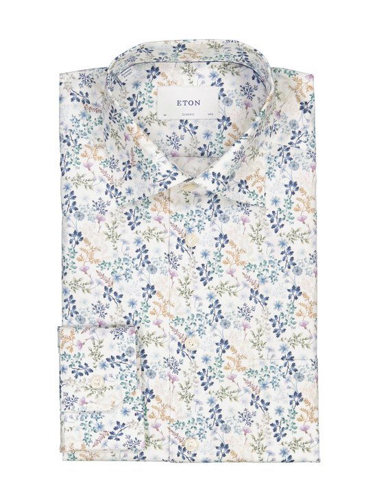 Eton - Classic Fit Floral Twill krekls ar apkakli - 25 MID BLUE | Stockmann - photo 1