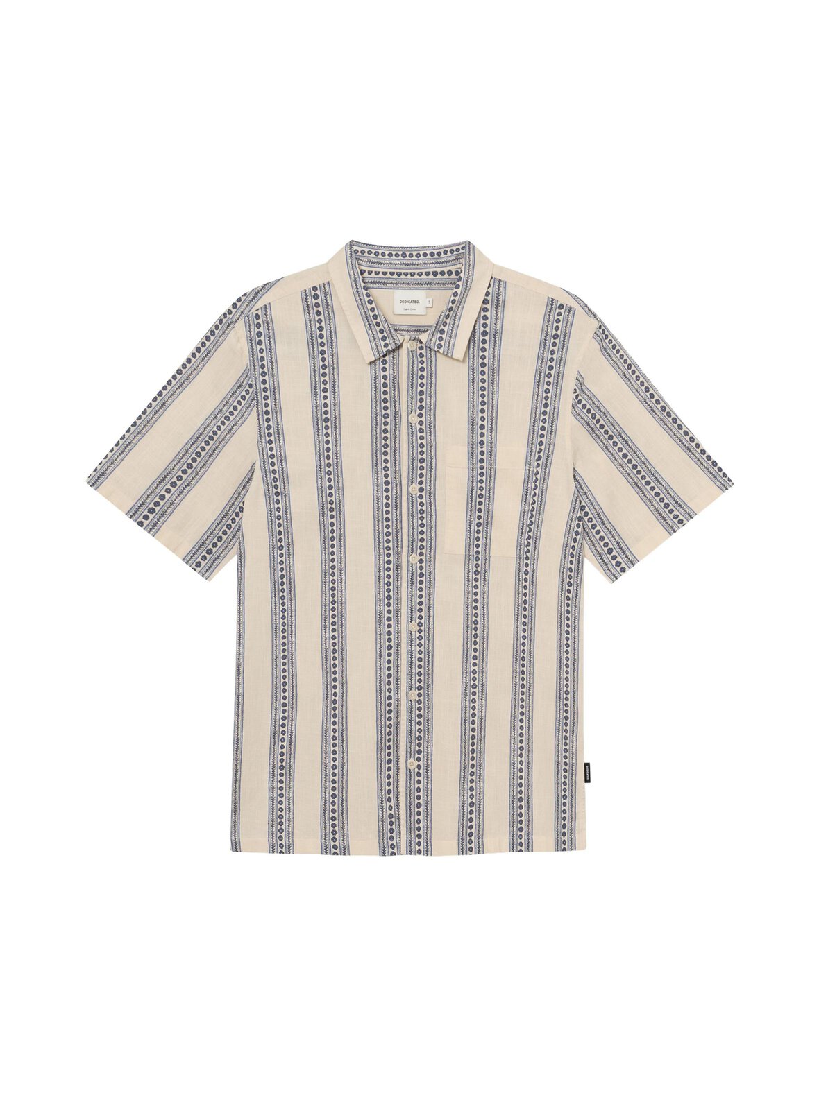 Brantevik floral stripe -kauluspaita
