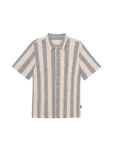 Dedicated - Brantevik Floral Stripe -kauluspaita - BLUE | Stockmann