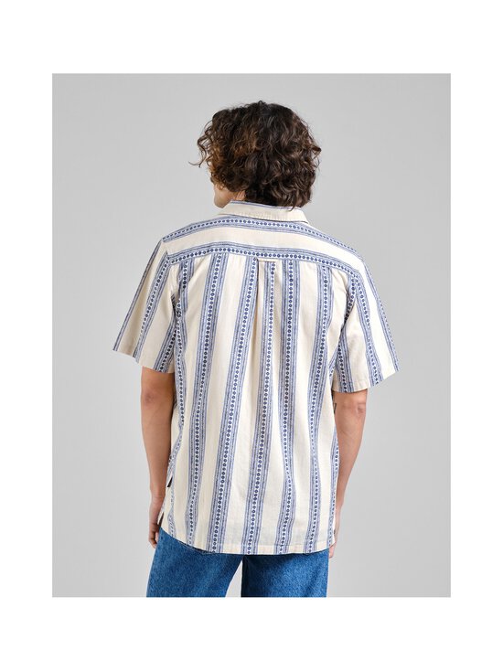 Dedicated - Brantevik Floral Stripe -kauluspaita - BLUE | Stockmann - photo 7