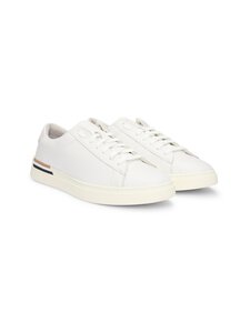 BOSS - Clint Tenn -nahkasneakerit - 100 WHITE BOSS - Clint Tenn -nahkasneakerit - 100 WHITE | Stockmann