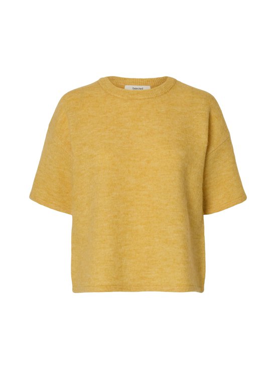 Selected - SlfLulu 2/4 O-neck džemperis - OCHRE DETAIL:MELANGE | Stockmann - photo 1
