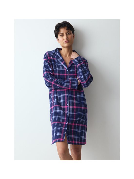 Triumph - Boyfriend Checks -yöpaita - M007 BLUE - LIGHT COMBINATION | Stockmann - photo 2