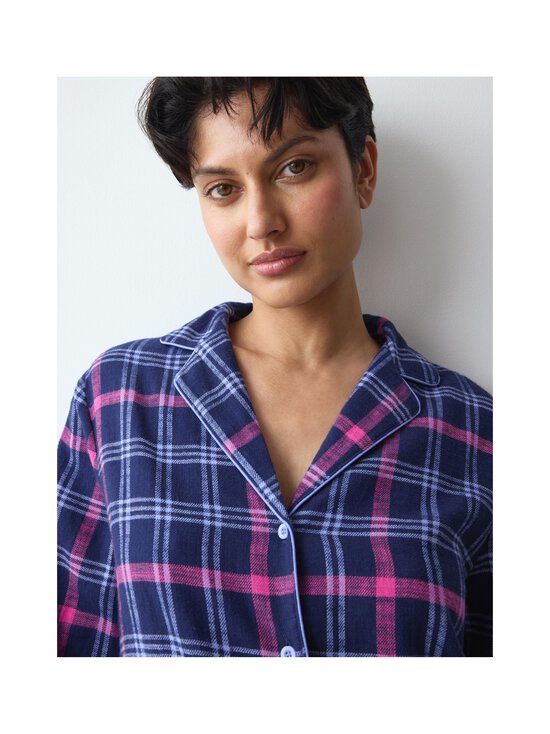 Triumph - Boyfriend Checks -yöpaita - M007 BLUE - LIGHT COMBINATION | Stockmann - photo 5