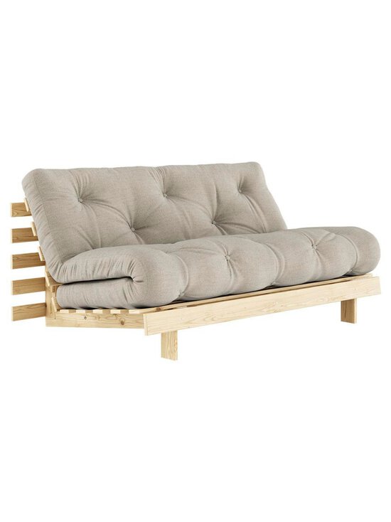 Karup - Roots-futonsohva linen/mänty L 160 cm - BEIGE | Stockmann - photo 1
