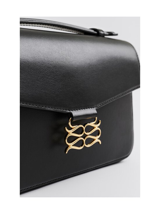 Malina - Monogram Shoulder -laukku - BLACK | Stockmann - photo 7