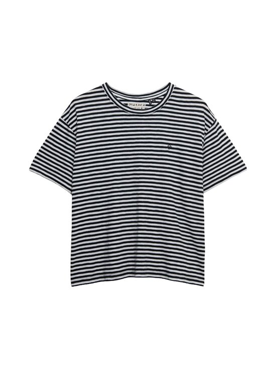 Superdry - Studios Crew t-paita - CI3 OPTIC/BLACK STRIPE | Stockmann - photo 1