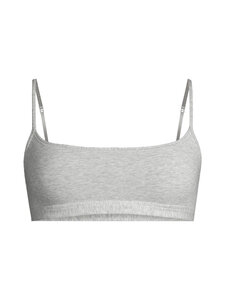 SKIMS - Everyday Cotton Scoop -rintaliivit - LIGHT HEATHER GREY | Stockmann