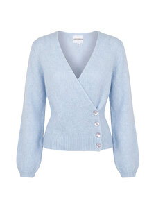 AMERICANDREAMS - Kardigan Mariya Wrap - LIGHT BLUE | Stockmann