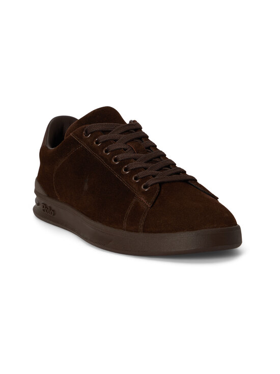 Polo Ralph Lauren - Heritage Court III Low Top Lace brīvā laika apavi - 002 DARK CHOCOLATE | Stockmann - photo 4