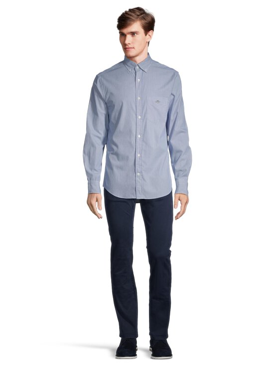 GANT - Regular Fit Poplin -kauluspaita - BLUE | Stockmann - photo 2