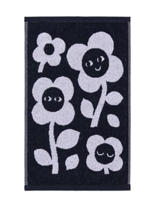 Finlayson - Riemu-käsipyyhe 30 x 50 cm - BLACK/WHITE | Stockmann