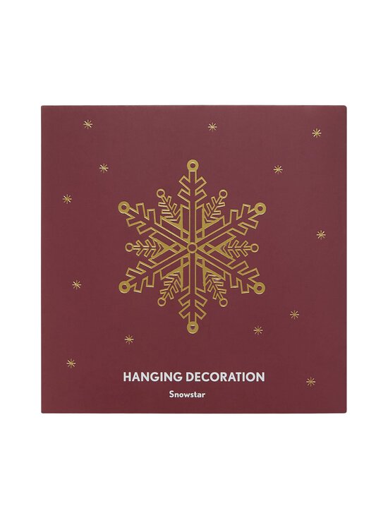 Pluto - Snowstar Ziemassvētku rotājums - GOLD | Stockmann - photo 2