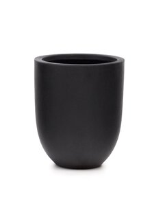 Kave Home - Aiguablava-ruukku musta ⌀ 39 cm - BLACK | Stockmann