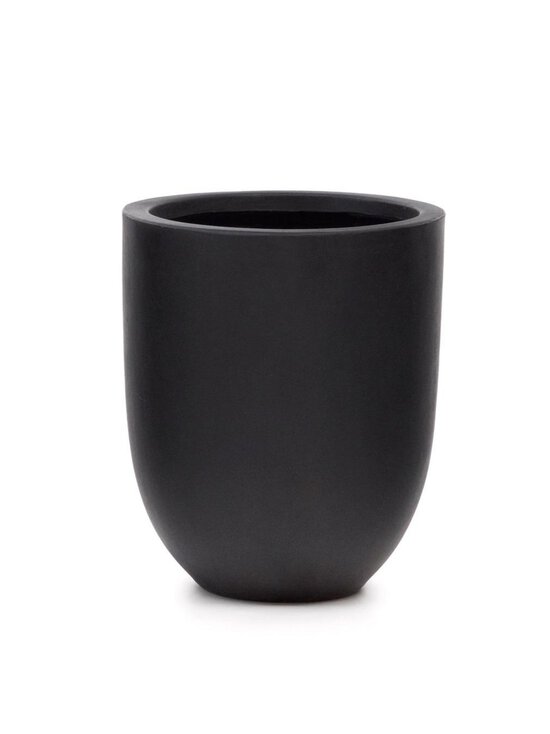 Kave Home - Aiguablava-ruukku musta ⌀ 39 cm - BLACK | Stockmann - photo 1