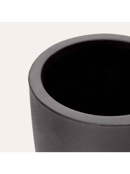 Kave Home - Aiguablava-ruukku musta ⌀ 39 cm - BLACK | Stockmann - photo 4