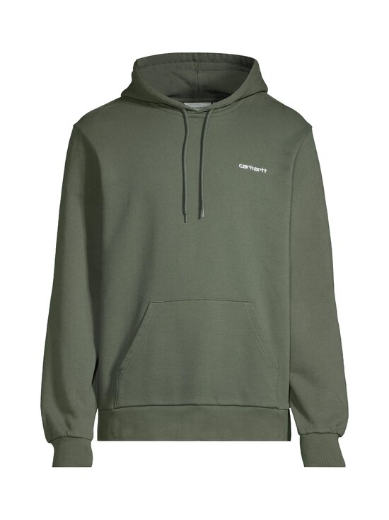 Carhartt WIP - Kapuutsiga dressipluus Hooded Script Embroidery - 3CDXX OPUNTIA / WHITE /--- | Stockmann - photo 1
