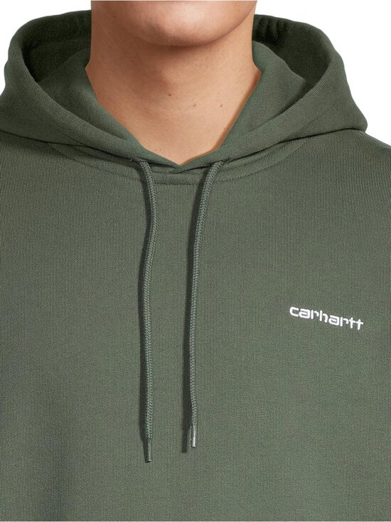Carhartt WIP - Kapuutsiga dressipluus Hooded Script Embroidery - 3CDXX OPUNTIA / WHITE /--- | Stockmann - photo 4