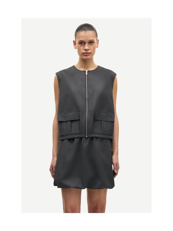 Samsoe Samsoe - Sakelly-liivi - CLR000391 DARK GREY MEL. | Stockmann - photo 3