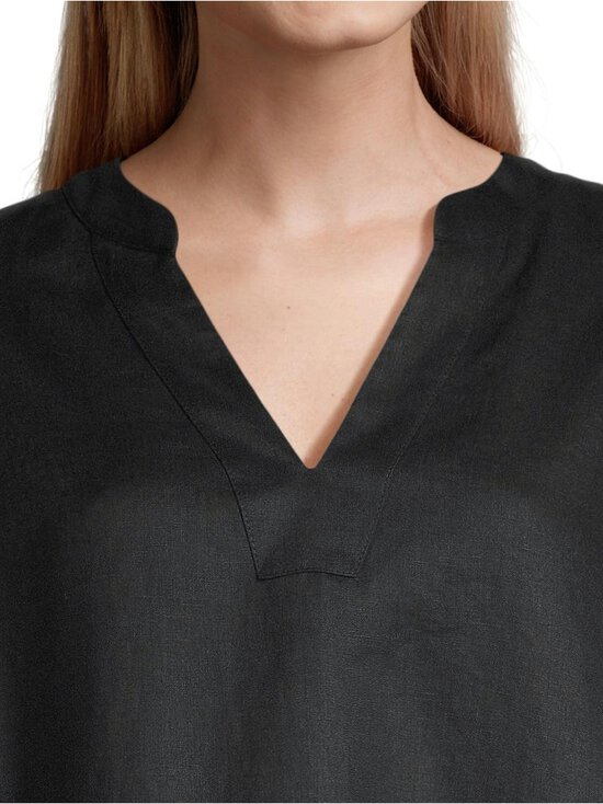 ESSENTIALS by Stockmann - Amalia-pellavatunika - BLACK | Stockmann - photo 4