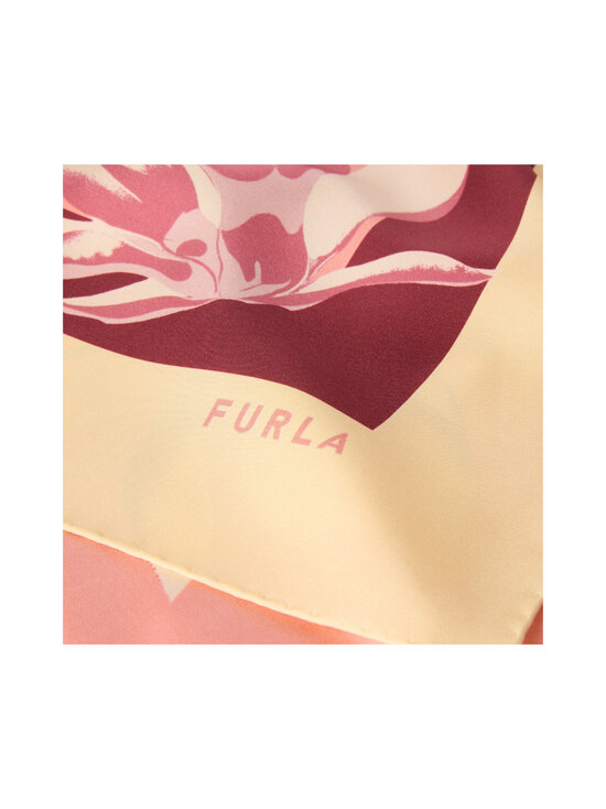 Furla - Tortona Carré -huivi - 4974S RED APPLE+ROSEWOOD | Stockmann - photo 3