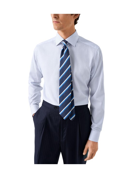 Eton - Slim Fit Stripe Cut Away Collar -kauluspaita - DARK BLUE | Stockmann - photo 9