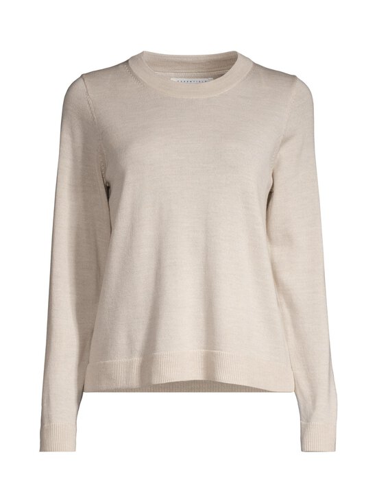 ESSENTIALS by Stockmann - Angelina-merinoneulepusero - OATMEAL MEL 215458 | Stockmann - photo 1