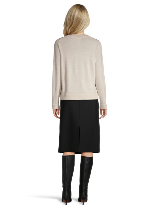 ESSENTIALS by Stockmann - Angelina-merinoneulepusero - OATMEAL MEL 215458 | Stockmann - photo 3