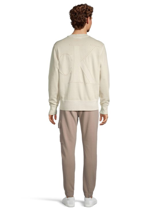 Calvin Klein Jeans - Bold Washed Applique -collegepaita - PDV OATMEAL - photo 3 Calvin Klein Jeans - Bold Washed Applique -collegepaita - PDV OATMEAL | Stockmann - photo 3