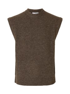Selected - Kootud vest Slhland - COFFEE BEAN DETAIL:NEPS Selected - Kootud vest Slhland - COFFEE BEAN DETAIL:NEPS | Stockmann