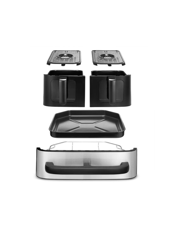 Cuisinart - Tri-zone Window -kiertoilmakypsennin - BLACK BLACK/STEEL | Stockmann - photo 2