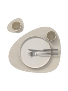 Lind DNA - Nupo galda paliktņi un glāžu paliktņi 4+4 gab. - OYSTER WHITE | Stockmann