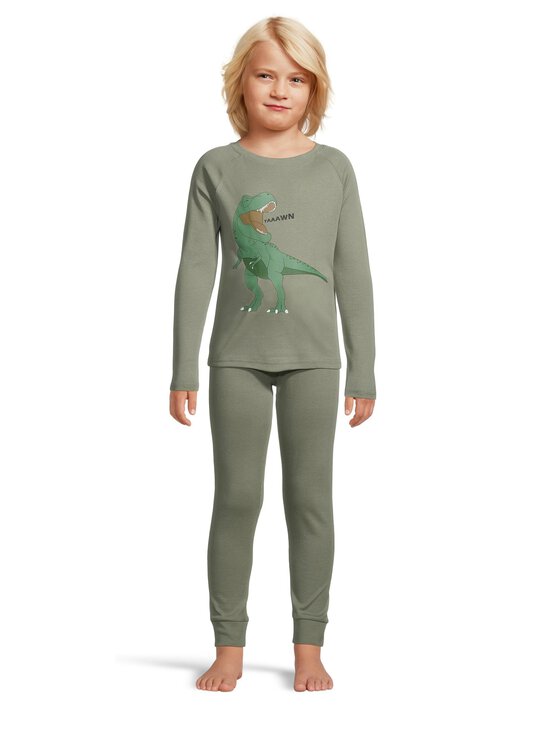 Bogi - Pidžaama Dixon Dino, suurused 116–140 cm - SAGE GREEN - photo 2 Bogi - Pidžaama Dixon Dino, suurused 116–140 cm - SAGE GREEN | Stockmann - photo 2