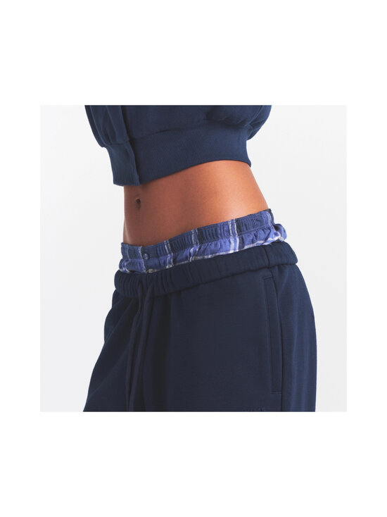 SKIMS - Cotton Fleece Classic Straight Leg bikses - NAVY | Stockmann - photo 5