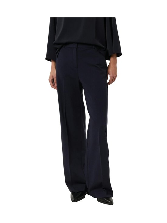 Comma - Suoralahkeiset Stretch Jersey -housut - 5976 NAVY | Stockmann - photo 3