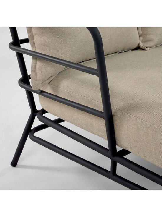 Kave Home - Mareluz-sohva beige/musta L 197 cm - BEIGE | Stockmann - photo 5